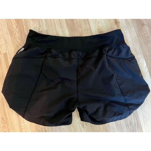 Zella Altitude Black Lined Athletic Shorts NWOT • Women’s Large - Picture 2 of 4
